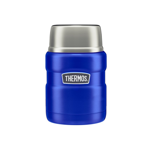 Термос THERMOS SK3000 BL с ложкой, 0,47л/+9h/-14h стальная колба (стальная колба; 0,47л; 9h/14h)